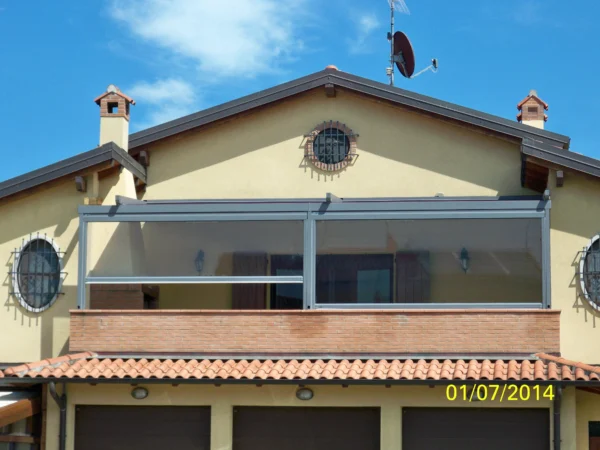 Chiusura balcone