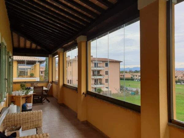 Chiusura per balcone