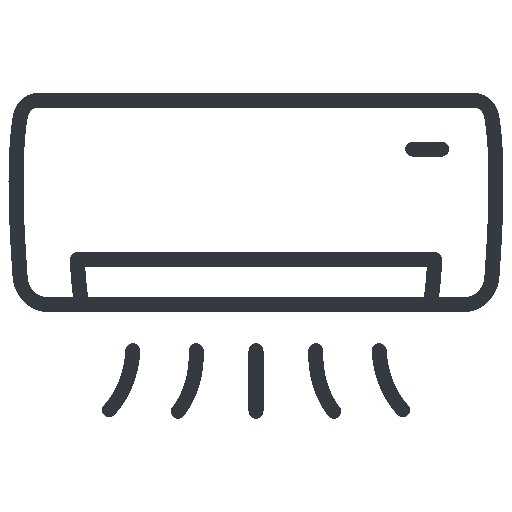 Icona locale climatizzato