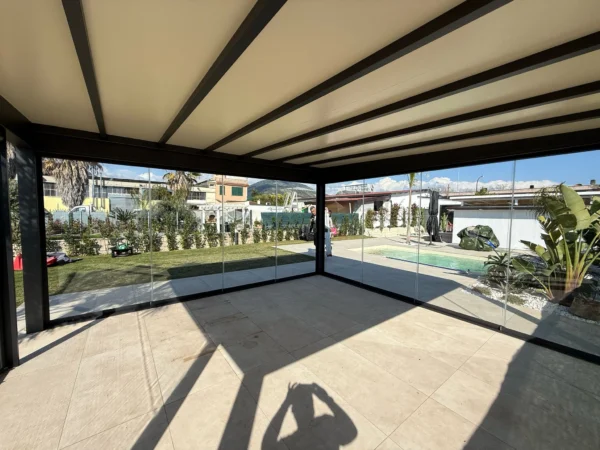 Vetrata panoramica dehor